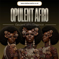 Opulent Afro Elegance 6 Image Bundle.