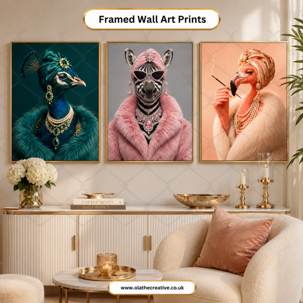 Cute & Bougie Animal Portrait Prompt Kit | Instant Download